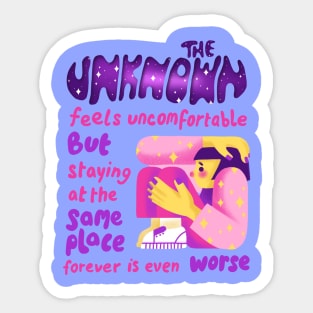 The unknown Sticker